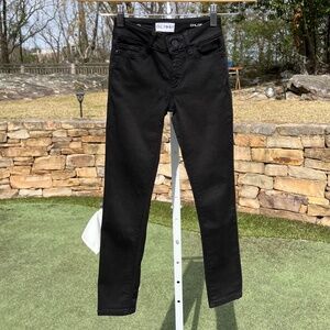 DL 1961 Chloe Skinny Girls' Black Jeans